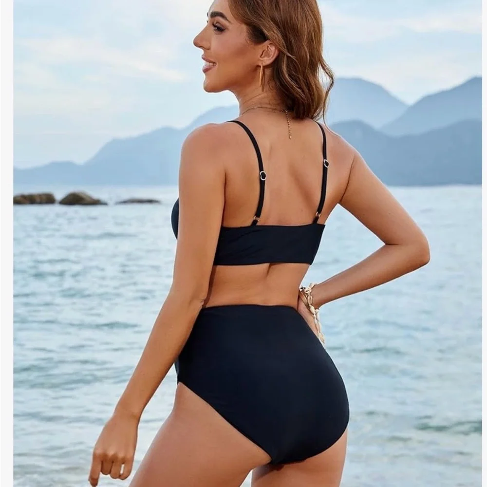 Elegant Black Women's Bikini Set